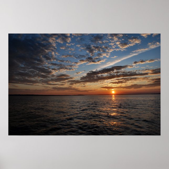 Penobscot Bay Sunset poster - 1 (Frente)