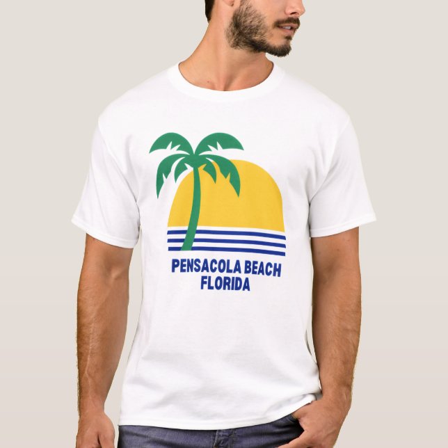 Pensacola Beach Florida T-Shirt (Frente)