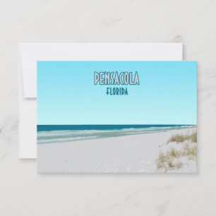 Pensacola Beach Panhandle Flat Card