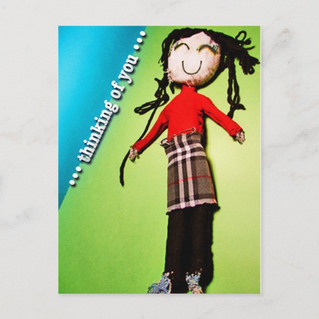 Pensamento de você 8 PK. Cartão (Frente)