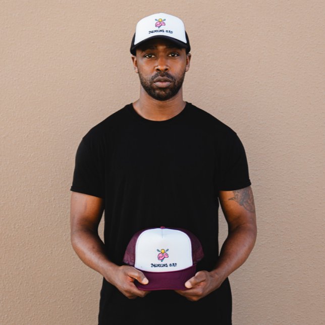 Pensamento Provocando Boné Pensador (Think big in whatever you wear.)