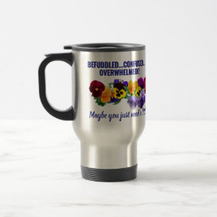 pensamentos confusos canecas de pensamento violeta