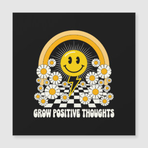 Pensamentos Positivos Crescentes - Inspiração Flor