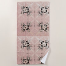 Pensando em Pastel torce a toalha de praia