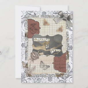 Pensando em seu cartão de saudação pensado