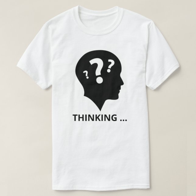Pensando em T-Shirt (Frente do Design)