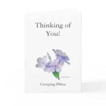 Pensando em você! Cartão