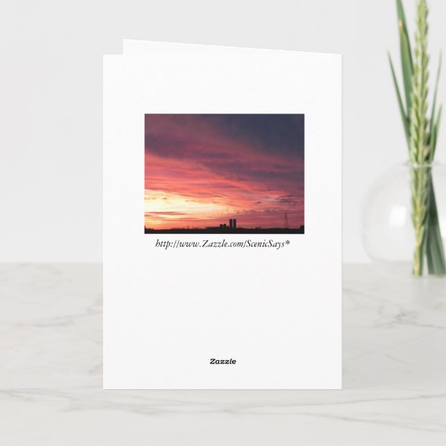 Pensando em você - Cartão ~ 5 (Verso)