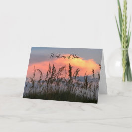 Pensando em você Cartão de condolências