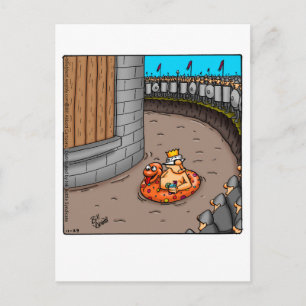 Pensando Em Você Cartão Postal Humorístico