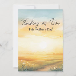 Pensando em você Este Cartão de Saudação de Dia de