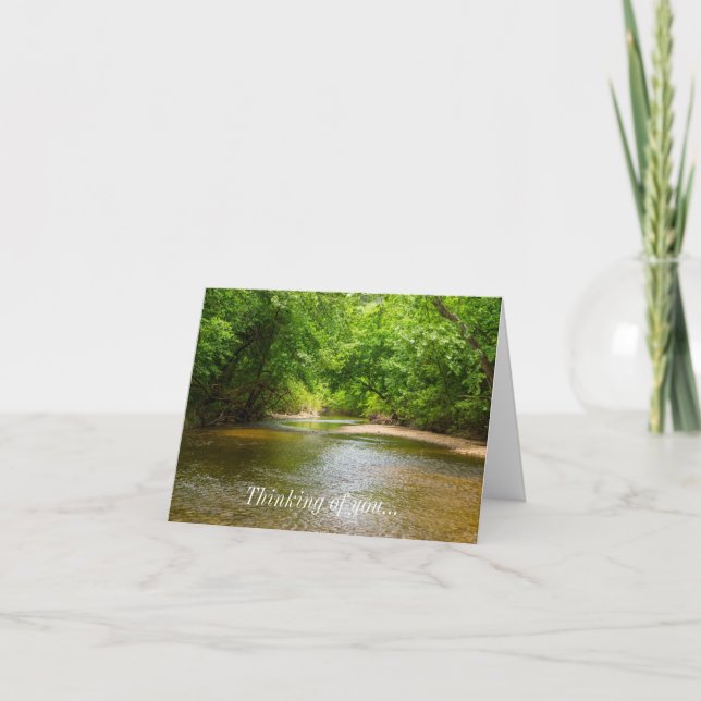 Pensando Em Você, Um Cartão (Frente)