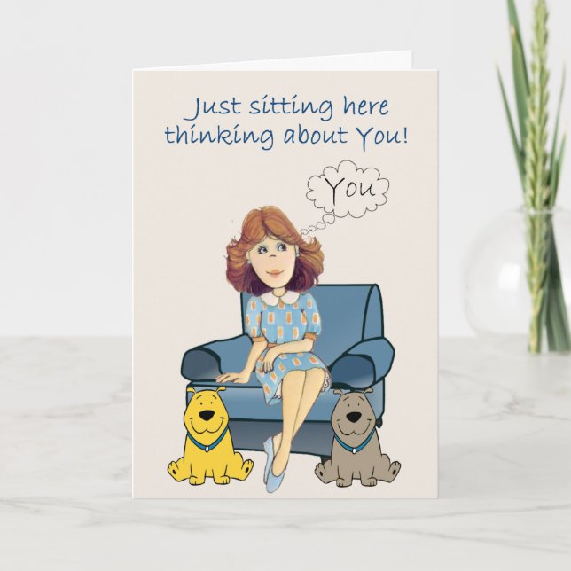 Pensando no cartão (Frente)