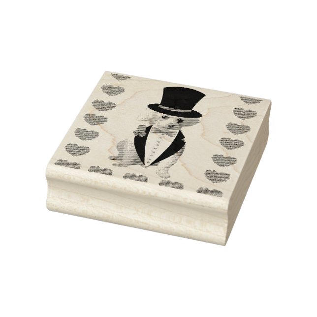 Pensando no seu Carimbo de Borracha de Madeira (Carimbo)