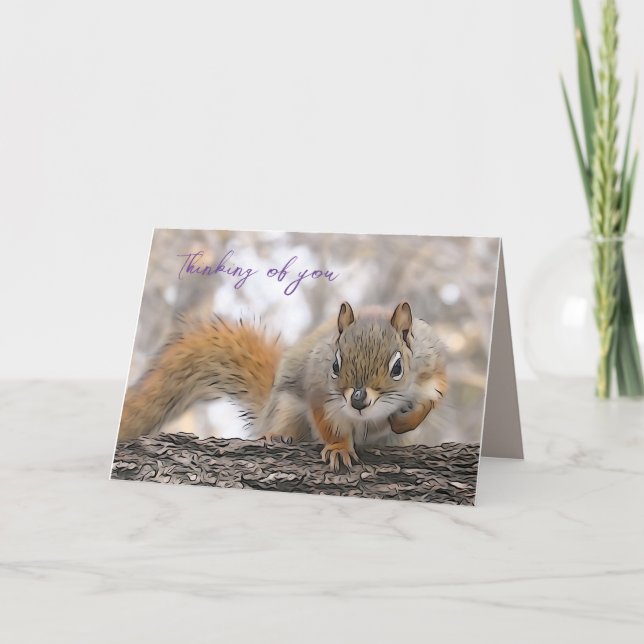 Pensando no seu cartão 7 x 5" Sr. Bickles (Frente)