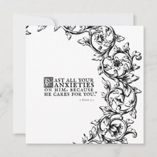 Pensando no seu cartão de saudações Inspiracional