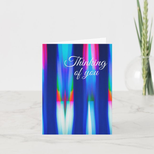 Pensando no seu cartão dobrado por Jo Images (Frente)