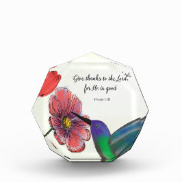 Pensando Religiosamente em Você Flores com Humming