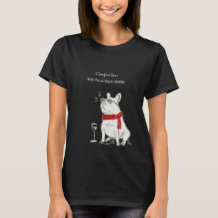 Pensão do conforto de B&B com o t-shirt da