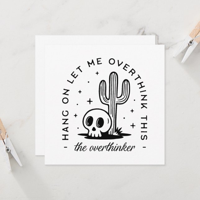 Pensar demais em citações engraçadas (Frente/Verso In Situ)