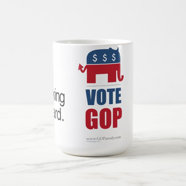 Pensar é caneca dura do GOP do voto (Centro)