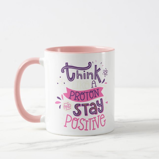 Pense como uma proteína e fique como uma caneca de (Esquerda)