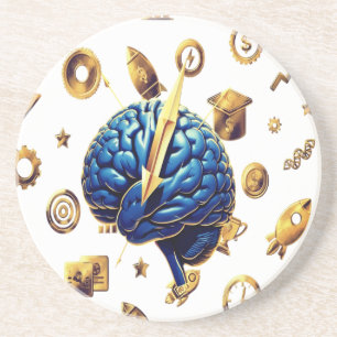 Pense Maior – Conjunto de Porta-Copos Brain Energy