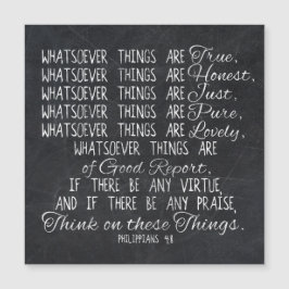 Pense na escritura cristã da bíblia destas coisas