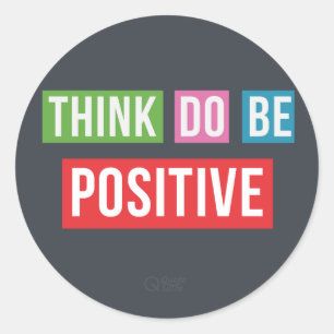 Pense que o positivo faz a etiqueta positiva das