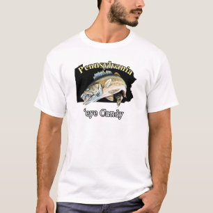 Pensilvânia 'Eye Candy Walleye Fish T-Shirt
