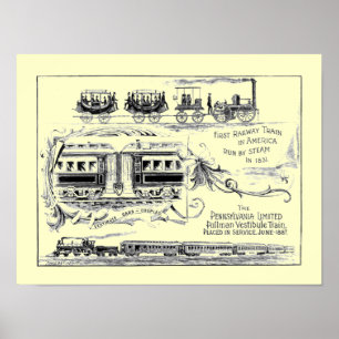 Pensilvânia limitou o poster 1887