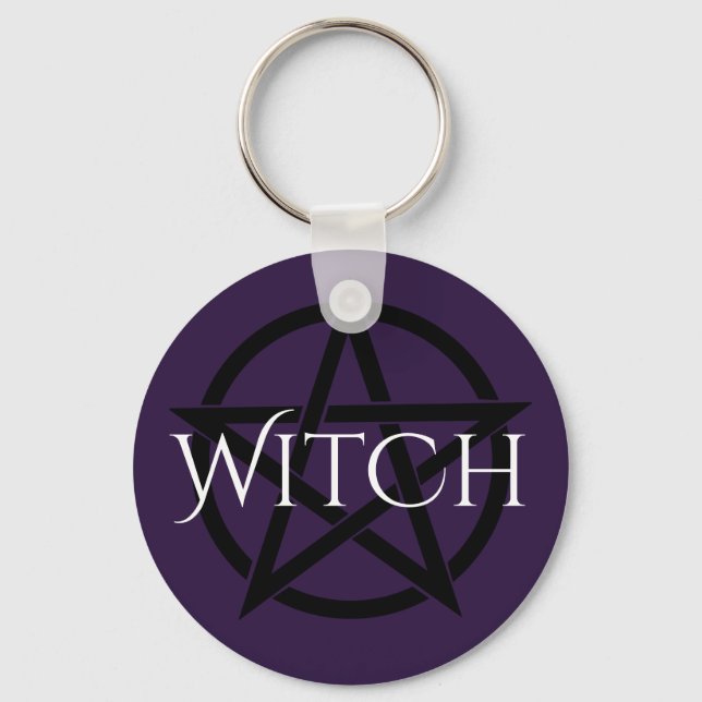 Pentacle Witch chaveiro (Frente)