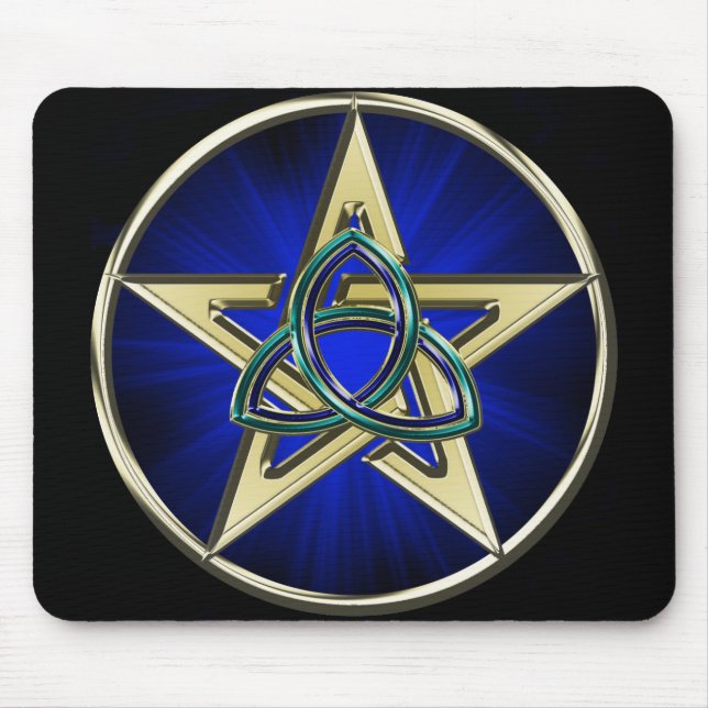 Pentagram Mousepad de Triquetra (Frente)