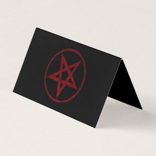 Pentagrama do diabo vermelho