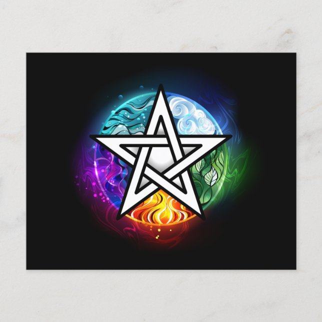 Pentagrama do Wiccan (Frente)