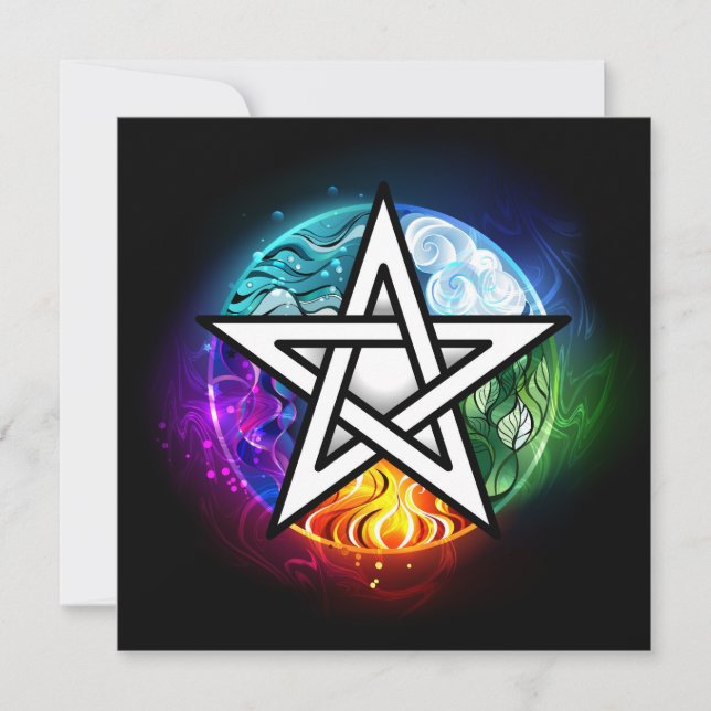Pentagrama do Wiccan (Frente)
