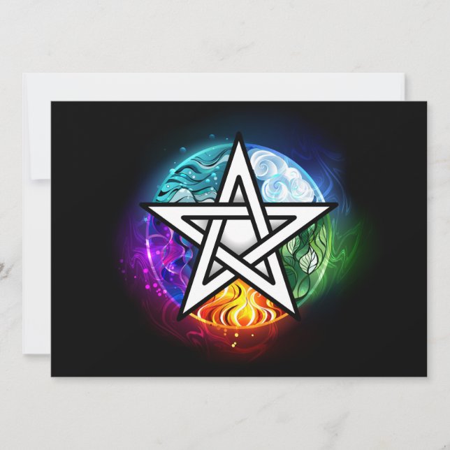 Pentagrama do Wiccan (Frente)