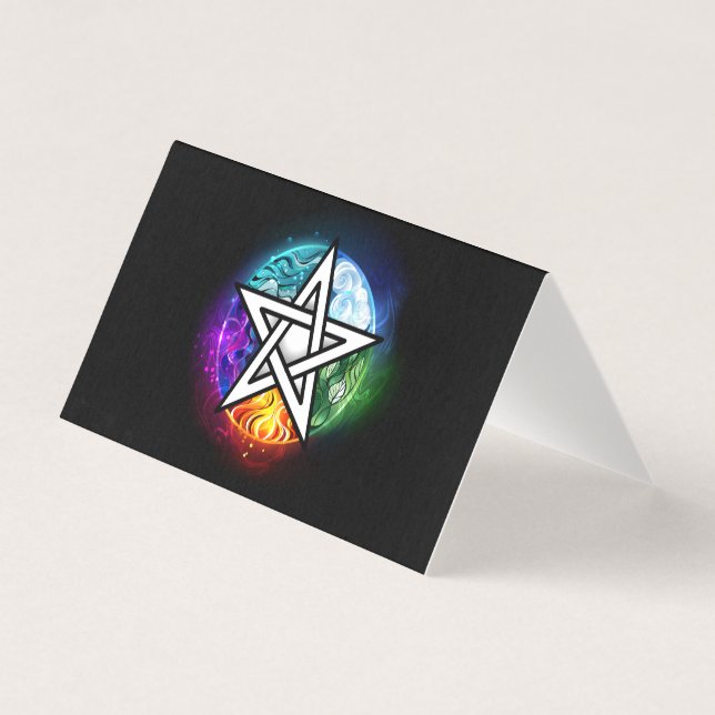 Pentagrama do Wiccan (Frente)