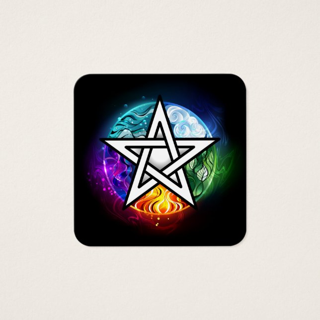 Pentagrama do Wiccan (Frente)
