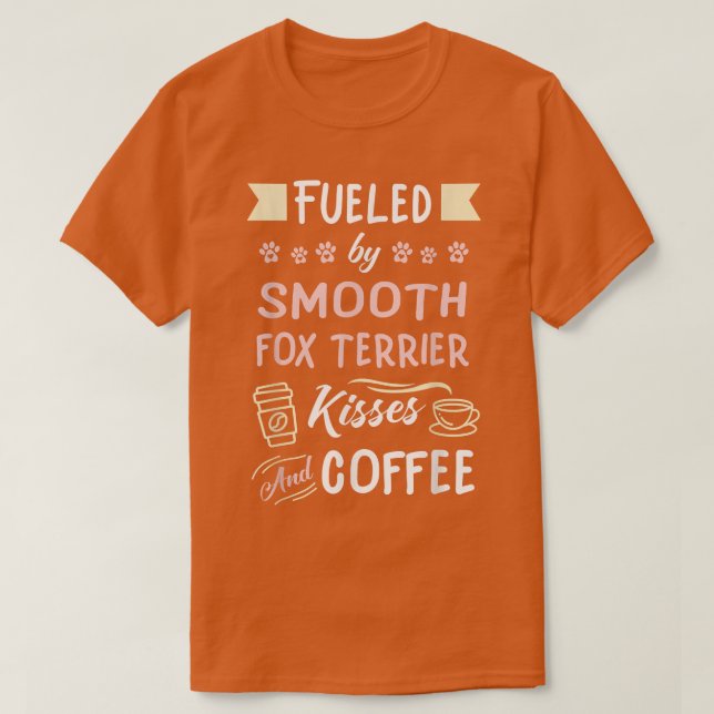 Pente Suave e Camiseiros Terrier e Camisa Café (Frente do Design)
