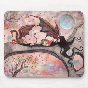 Penteado de Outono Fantasia Gótica Mousepad