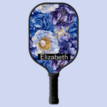 Peônia Azul Bonita Personalizada
