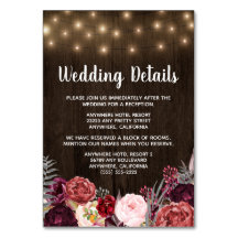 Peony Wood Recepção de casamento + Cartões de Aloj