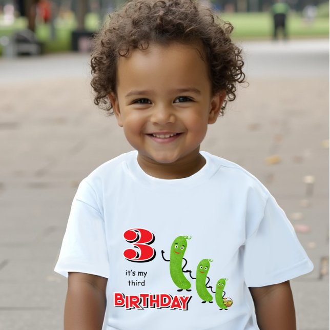 Pepinos verdes bebê T-Shirt (Criador carregado)