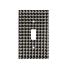 Pepita Clássica Houndstooth, Cinza Negra