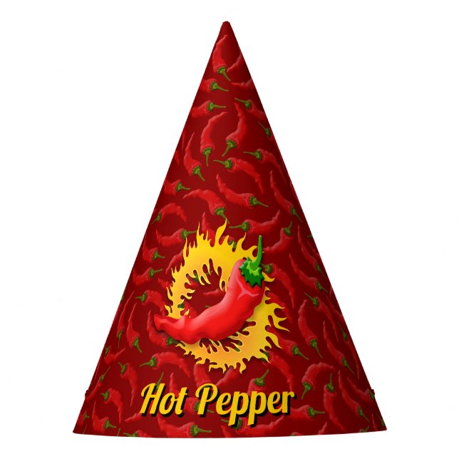 Pepper Chili com chapéu de festa (Frente)