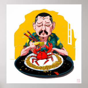 Pepper Crab - Impressão de Arte Canvas