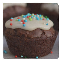 Peppermint Brownie Bite Trivet