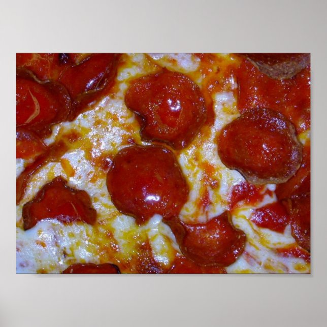 pepperoni Pizza Fechar poster (Frente)