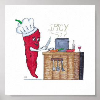 Pepperz, Cozinhar, Poster